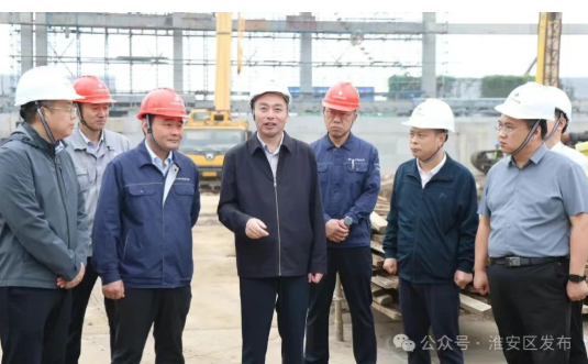 颜复调研推进重点在建项目