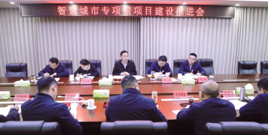 我区召开智慧城市专项债项目建设推进会