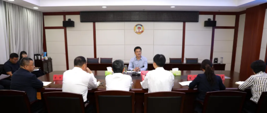 刘晓松调研区政协工作