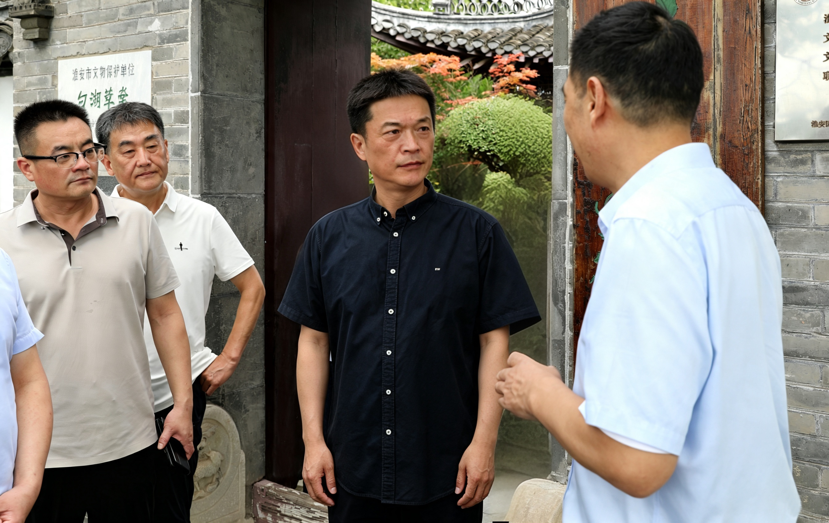 刘晓松调研文旅开发建设工作